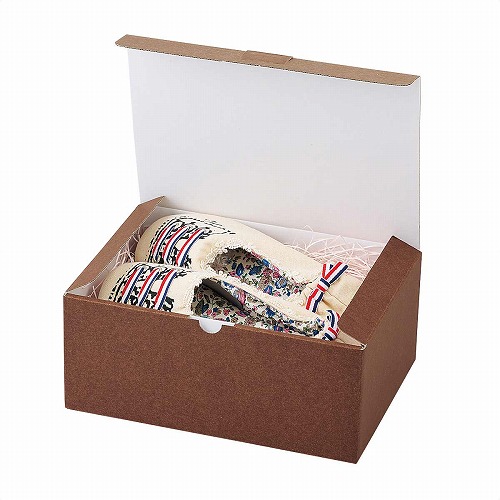 ★58-148-9-4 10枚 ギフトボックス ブラウン幅26×奥行18.5×高さ10.5cm