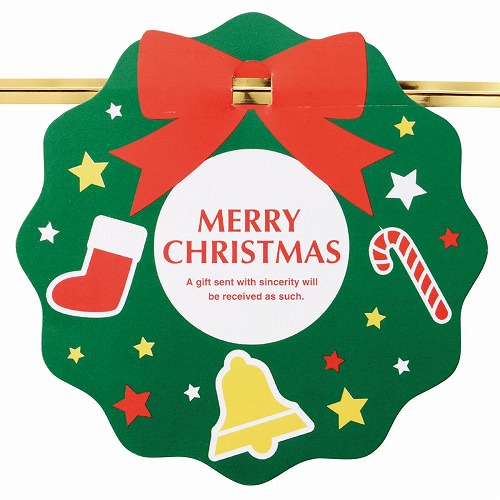 ★58-150-2-1 10個 クリスマス ワイヤータイリース