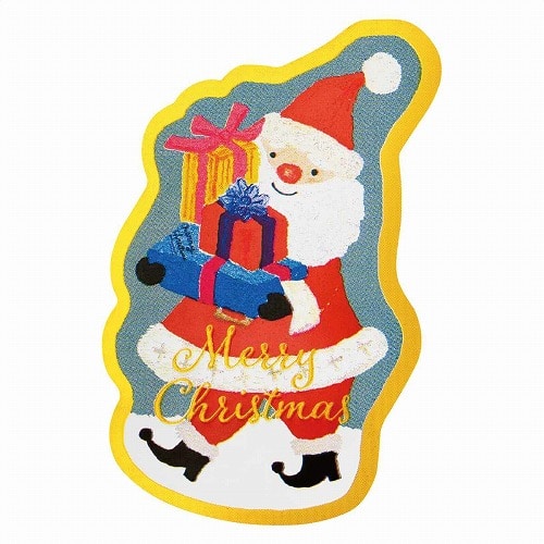 ★58-152-2-8 100枚 クリスマス強粘着ギフトシールオイルパステル