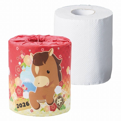 ★58-156-9-1 100個 干支トイレットペーパー