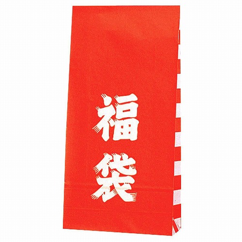 ★58-157-5-8 【福袋】手提げ紙袋・角底紙袋(角底 幅16×奥行6.5×高さ32cm)