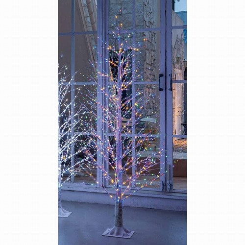 ★58-24-1-2 ブランチクリスマスツリー リモコン付き高さ180cm