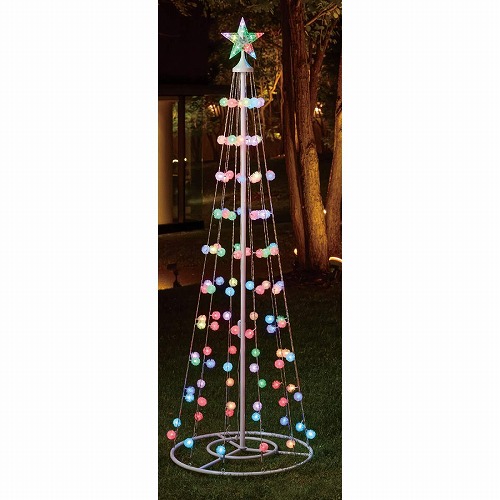 ★58-300-97-1 LEDスマートコットンボールタワー180cm