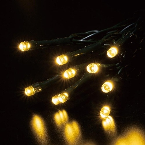 ★58-32-2-3 LEDクリスマスツリー用ライト(シャンパンゴールド) 100球