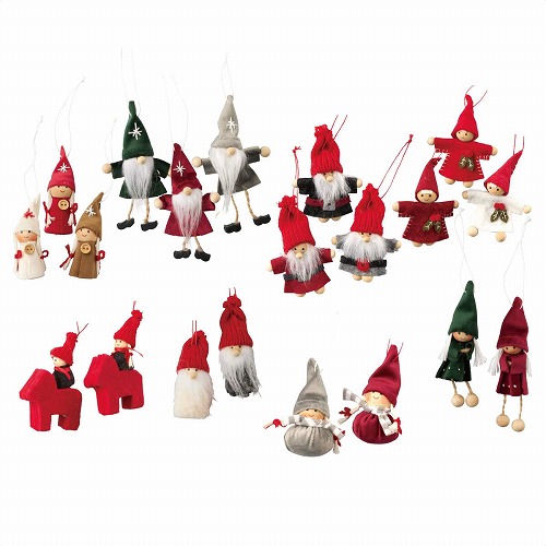 ★58-38-5-1 20個 ノルディックオーナメントセット