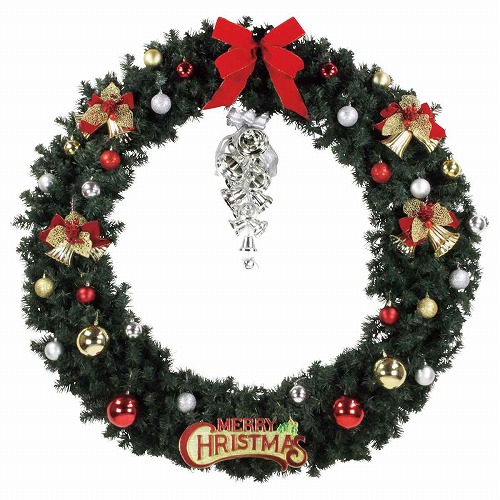 ★58-46-4-1 120cm特大クリスマスリース