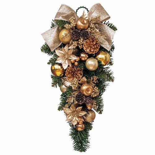 ★58-48-1-2 ラグジュアリースワッグ ゴールド