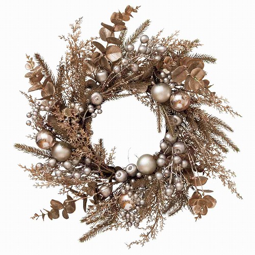 ★58-57-10-1 ゴールドデコレーションリース