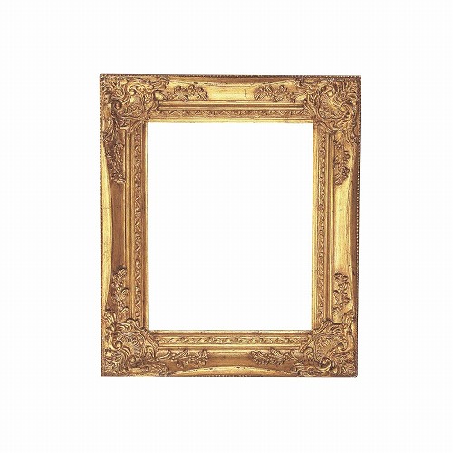 ★58-58-10-1 アンティークスタイルフレーム小 ゴールド