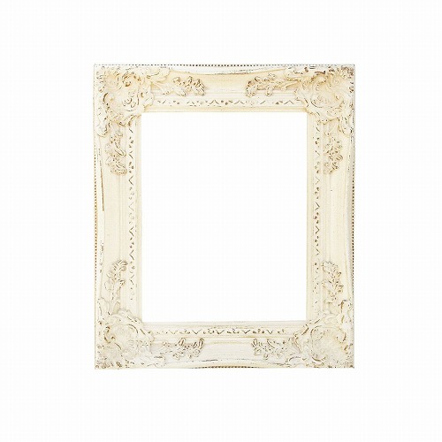 ★58-58-10-2 アンティークスタイルフレーム小 アイボリー