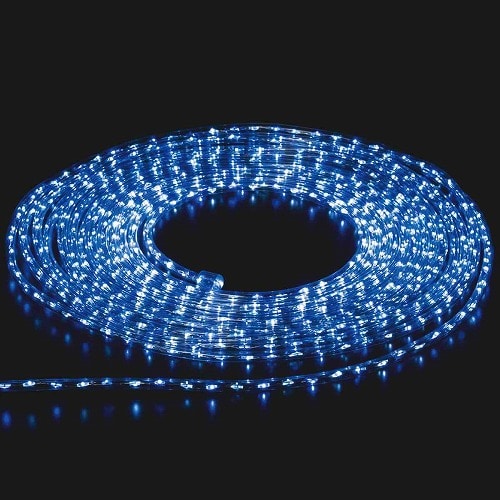 ★58-61-5-3 LED 740球 ストローチューブライトブルー/ホワイト