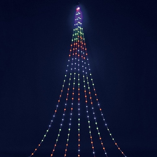 ★58-63-3-1 LEDスマートドレープライト5m