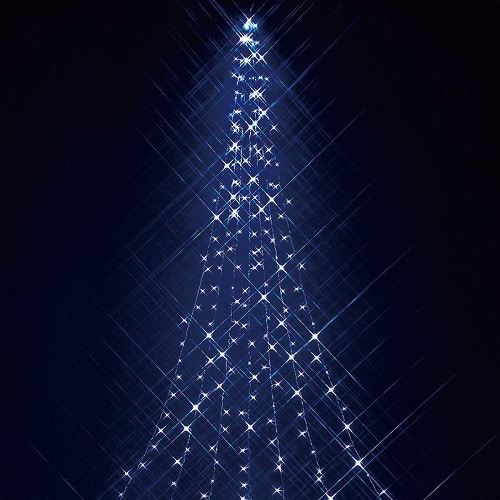 ★58-64-2-2 LED 350球 ファンクションドレ―プライトホワイト