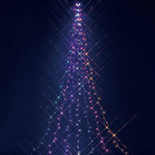 ★58-64-2-4 LED 350球 ファンクションドレ―プライトマルチ