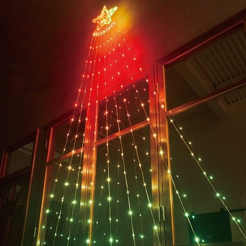 ★58-65-1-1 LED 201球 ナイアガラスターライト