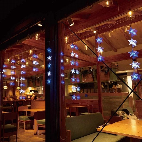 ★58-70-3-1 LED 96球 アイスクルタイプスターホワイトブルー