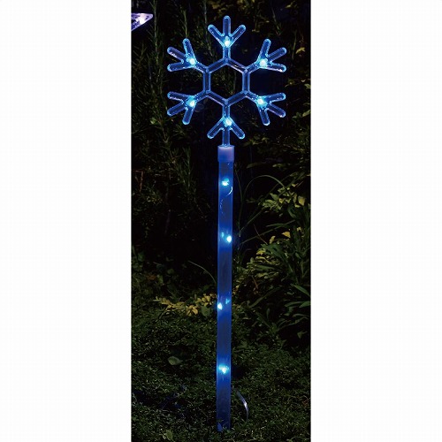 ★58-72-4-2 APPガーデンLEDスティック スノー