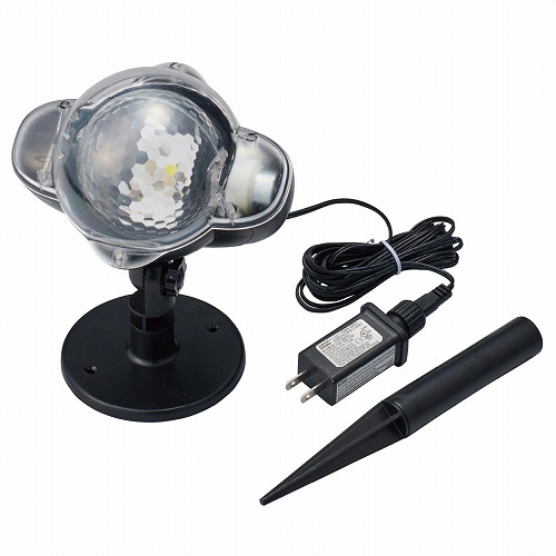 ★58-73-4-1 スノーフォール LEDプロジェクターライト