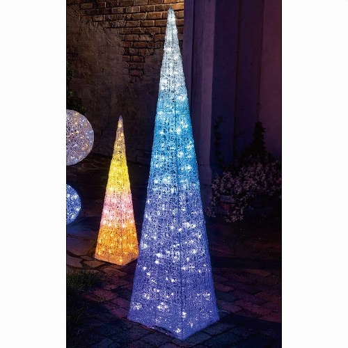 ★58-78-1-3 LEDプリンセスクリスマスツリーライト高さ150cm ブルー