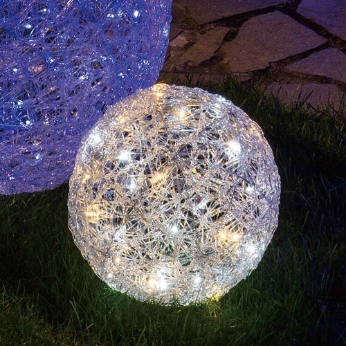 ★58-78-2-2 LEDプリンセスボールライト小 ゴールド