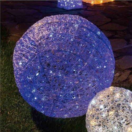 ★58-78-2-3 LEDプリンセスボールライト大 ブルー