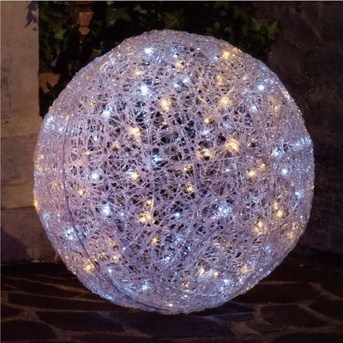 ★58-78-2-4 LEDプリンセスボールライト大 ゴールド