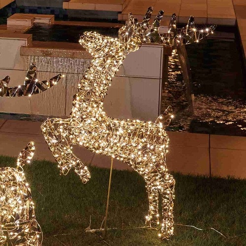 ★58-79-2-3 LEDホログラムリボントナカイジャンプ