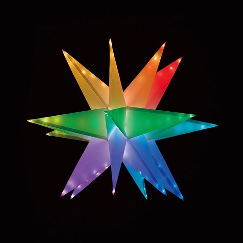 ★58-81-2-2 LED 250球 スマートスターバーストライト80cm