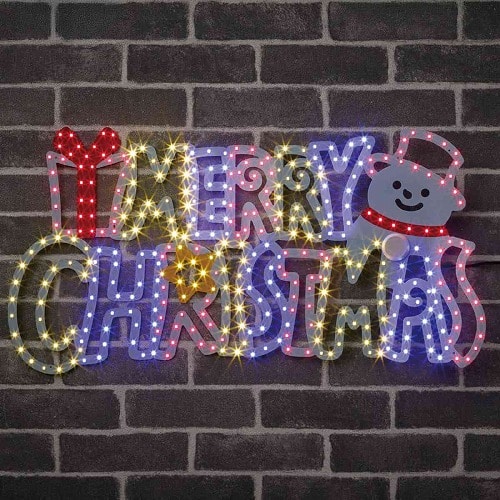 ★58-83-6-1 SMDモチーフライト メリークリスマス