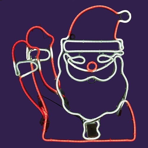 ★58-84-7-1 LEDネオンモチーフライト Hiサンタ