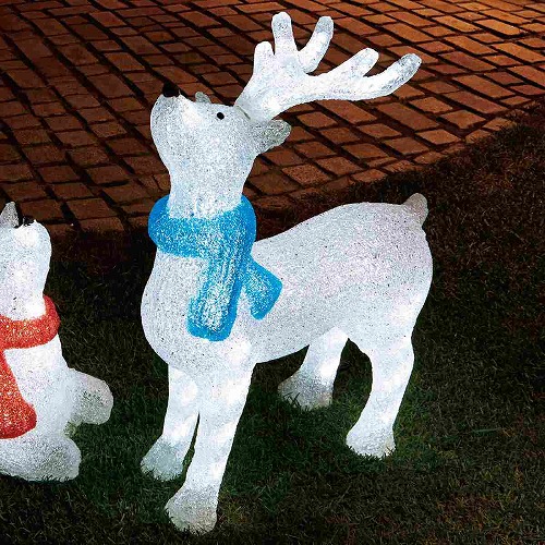 ★58-87-15-1 LEDブリリアントモチーフライト トナカイ スタンド