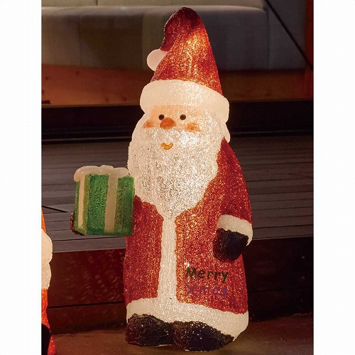 ★58-88-4-1 LEDモチーフ サンタの森 プレゼント大