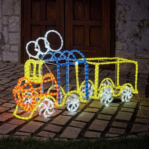 ★58-89-5-2 LEDチューブライト トレイン2車両