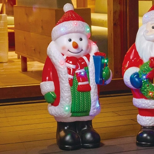 ★58-90-3-2 LEDブローライトスノーマン