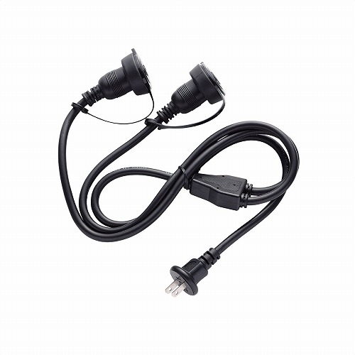 ★58-90-5-1 丸型ソケット用防滴分配コード2分配