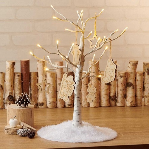 ★58-91-6-1 ブランチクリスマスツリー ムーミン谷のなかまたち ブランチツリーセット