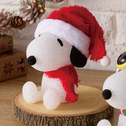 ★58-92-1-1 クリスマスライト スヌーピー(ファーレッド)