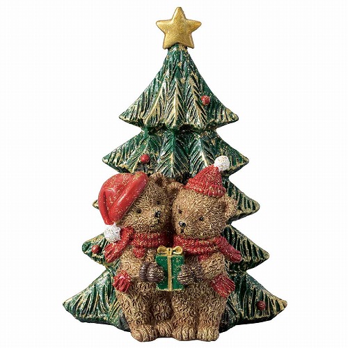 ★58-96-3-3 クリスマスベアースタンド(ツリー)