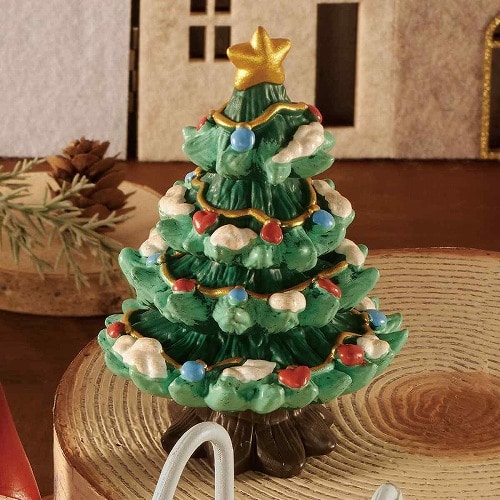 ★58-96-8-4 レジンサンタオブジェツリー