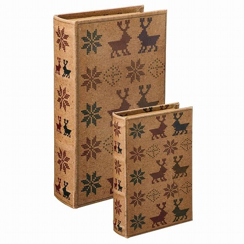 ★58-98-8-2 2個 ブックボックスセット(トナカイ)