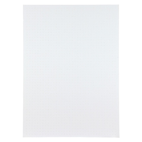 ★61-809-19-1 背面パネル W90cmタイプ 有孔あり ホワイト ラテラル・ロコ用H135cm