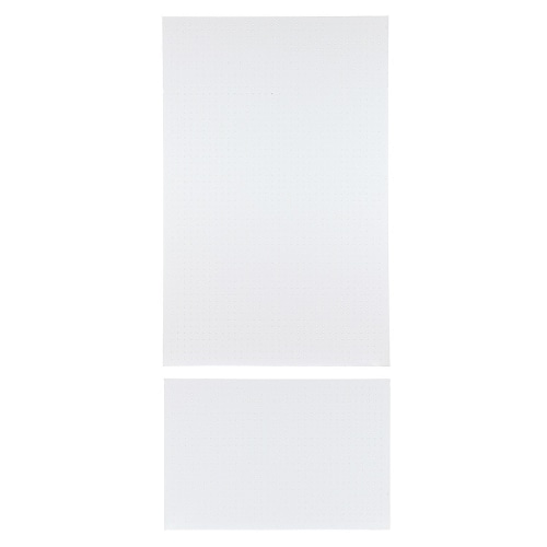 ★61-809-19-4 背面パネル W90cmタイプ 有孔あり ホワイト ラテラル・ロコ用H210cm