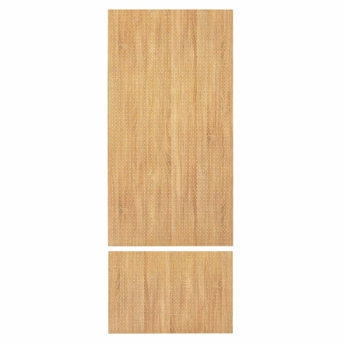 ★61-809-20-5 背面パネル W90cmタイプ 有孔あり ラスティック柄 ラテラル・ロコ用H240cm