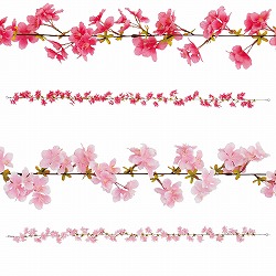 ★53-10-4-1 サクラガーランド(造花)