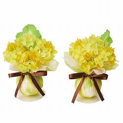 ★53-15-3-1 2個 菜の花ボールラップセット