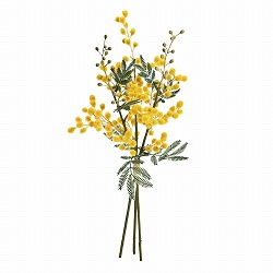 ★53-17-8-1 プリムミモザ造花バンドル33cm