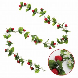 ★53-19-8-1 ストロベリーガーランド(造花)