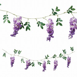 ★53-20-2-1 藤ガーランド(造花)