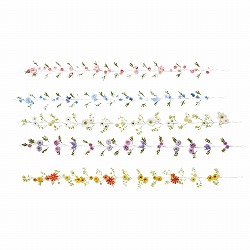 ★53-20-9-1 2本 フラワー造花ガーランドセット