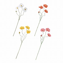 ★53-21-10-1 エレナポピー造花55cm